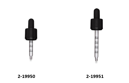 2 pipettes