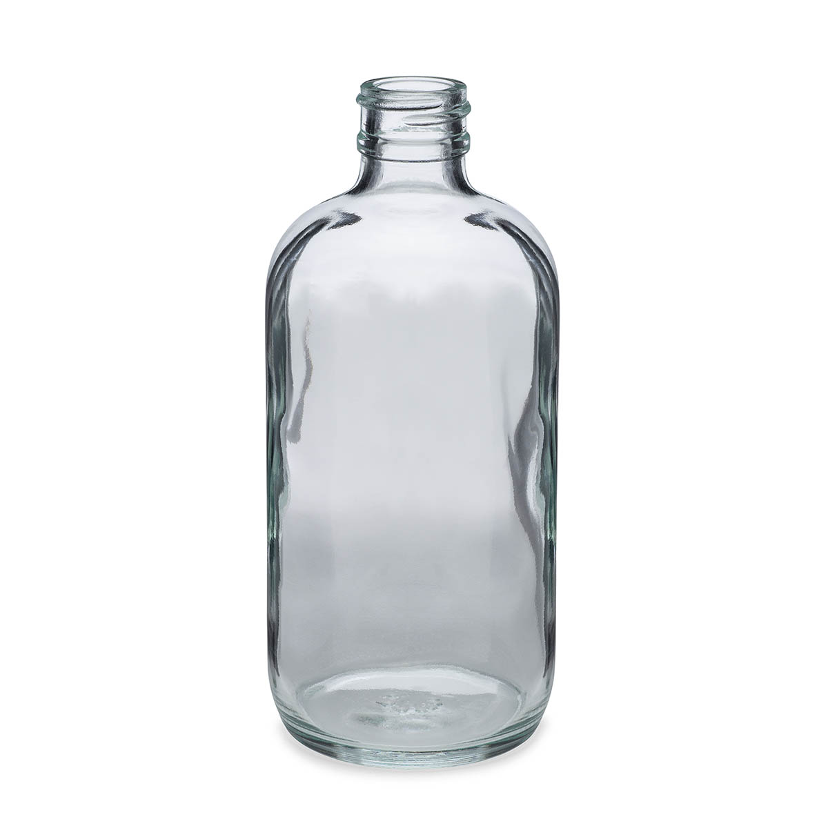 8 oz/ 240 ml Flint Boston Round Bottle