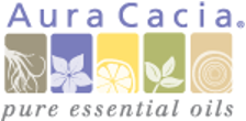 text Aura Cacia Essentials